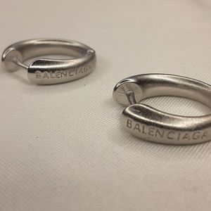 Balenciaga mini hoop earrings